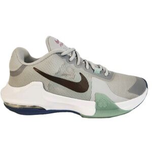 Nike Air Max Impact 4 Shoes Men's 7.5 Grey White Basketball Hoops DM1124-007